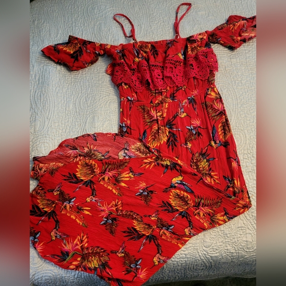 💜4/$20💜No Boundries Red Summer Dress - Picture 5 of 5